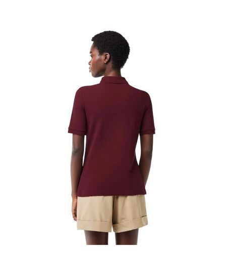 Polo femme rouge Lacoste