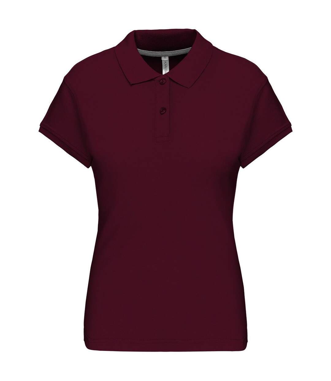 Polo manches courtes - Femme - K242 - rouge vin-1