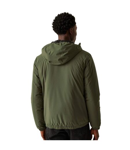 Mens Wiltom Waterproof Jacket Dark Khaki Regatta
