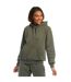 Womens/ladies hoodie vert militaire Light And Shade