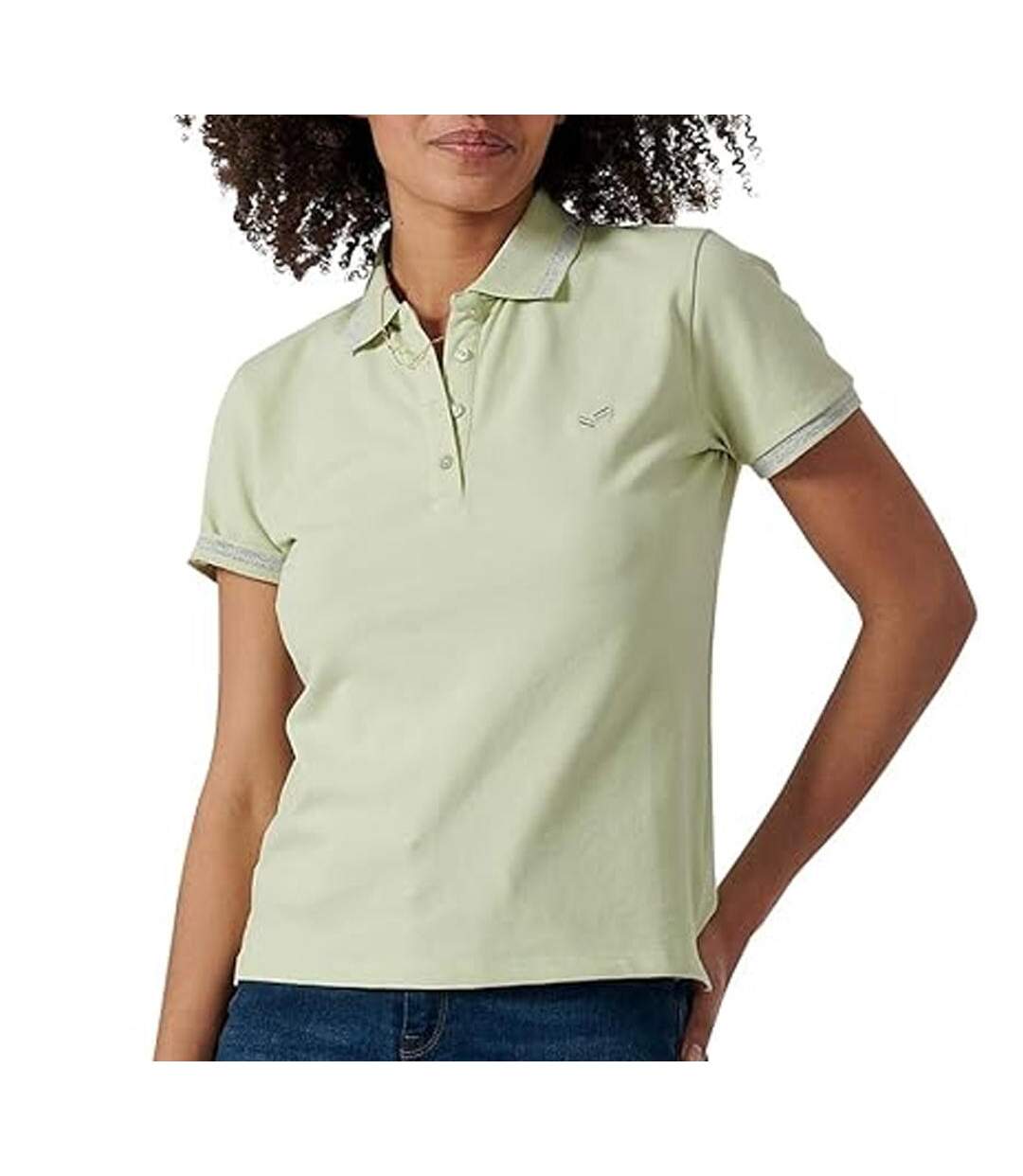 Polo Vert Femme Kaporal JULE - M