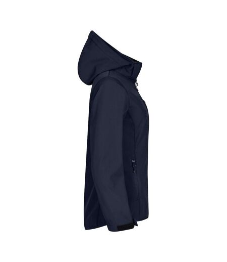 Veste Softshell Classic Femme Bleu Marine Foncé Clique