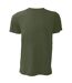 Canvas Unisex Jersey Crew Neck Short Sleeve T-Shirt (Heather Olive) - UTBC163