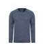 Mens stripe isocool base layer top navy Mountain Warehouse