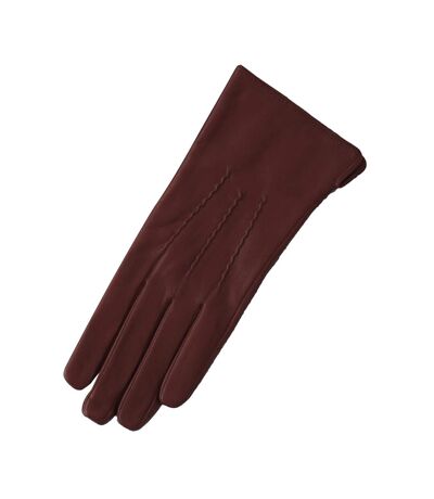 Eastern Counties Leather Womens/Ladies 3 Point Stitch Detail Gloves (Brown) (XL)