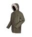 Mens volter waterproof insulated parka dark khaki Regatta