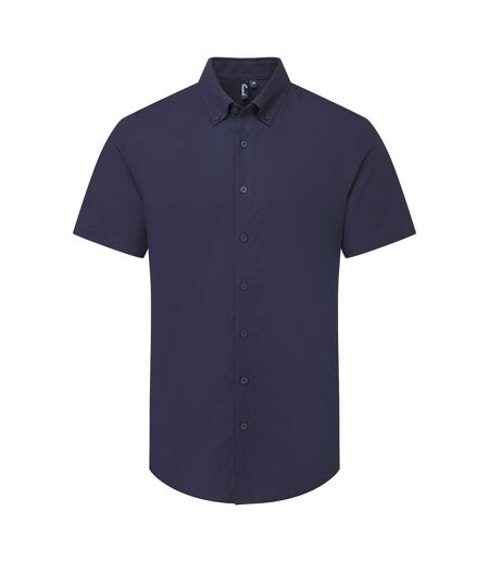Chemise Habillée Manches Courtes Supreme Homme Bleu Marine Premier