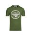 T-shirt on tour homme olive Raging Bull