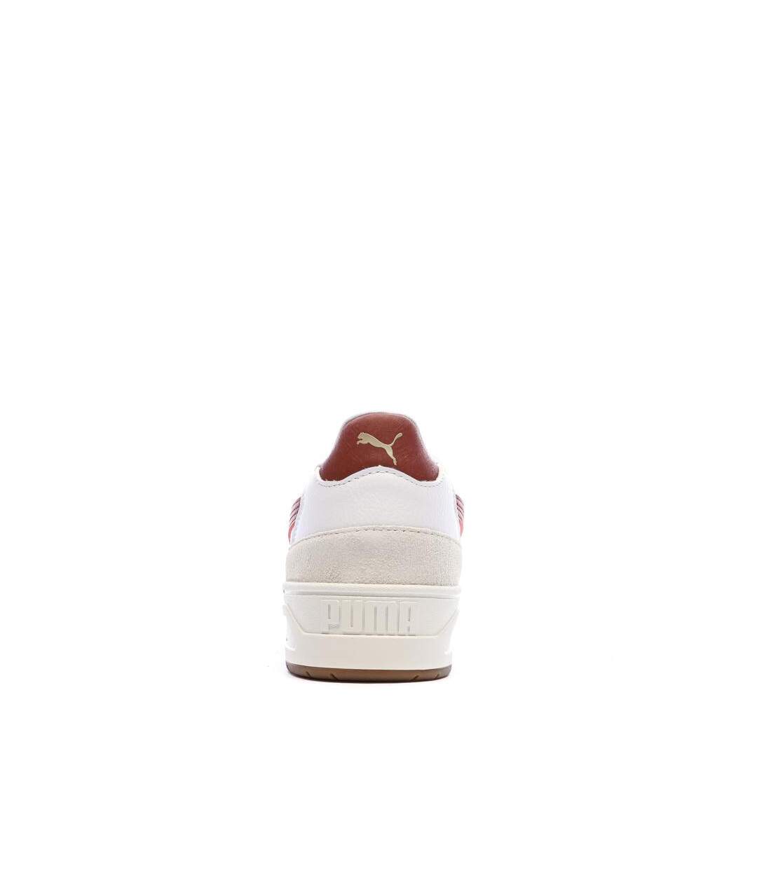 Baskets blanc/rouge homme puma shuffle downtown-3