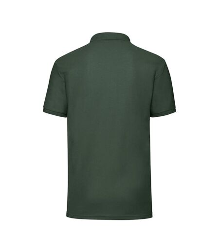 Polo 65/35 Homme Vert Bouteille Fruit Of The Loom