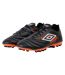 Mens tocco iv pro ag goat leather football boots black/white/dragon fire Umbro