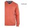 Pull homme CHALLENGER PALAIS2 col V : le confort longue durée d'une maille douce et lumineuse-4