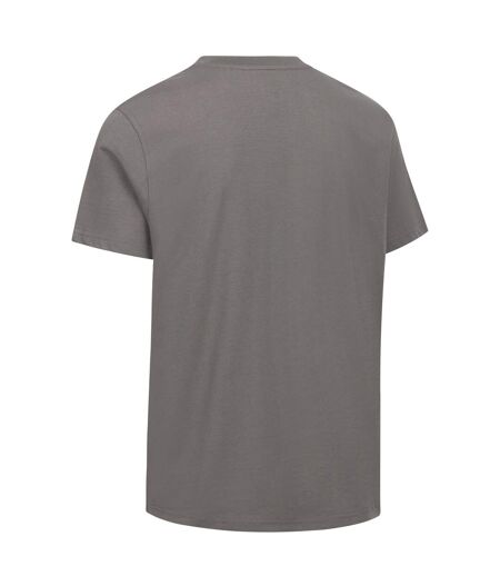 Mens Gallon Casual T-shirt Green Smoke Trespass
