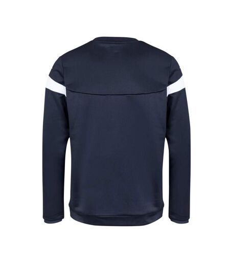 Sweat marine/blanc homme kappa lido - l