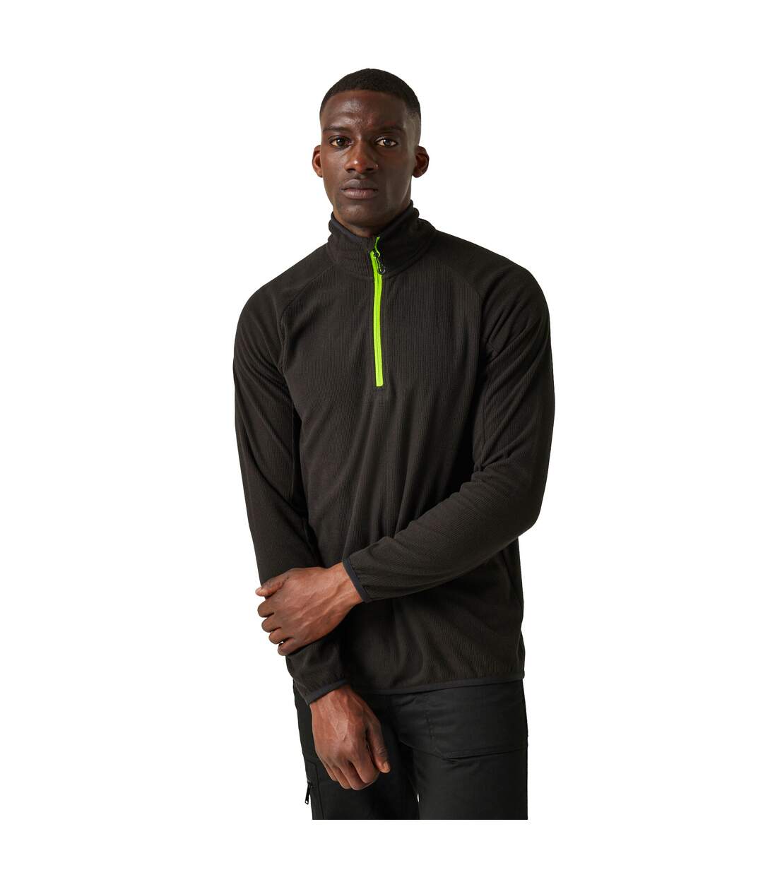 Haut polaire homme noir / vert citron Regatta Professional-3