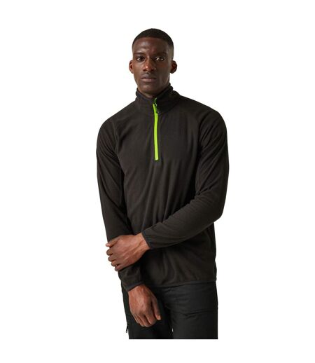 Haut polaire homme noir / vert citron Regatta Professional