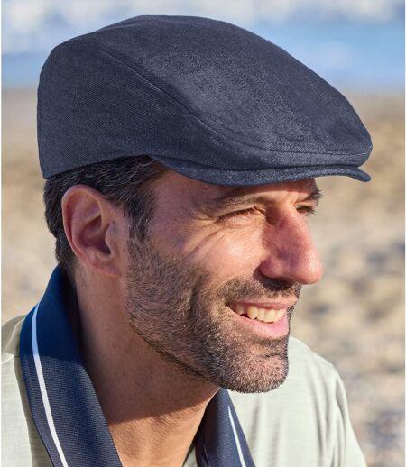 Jeansowa czapka z daszkiem 
