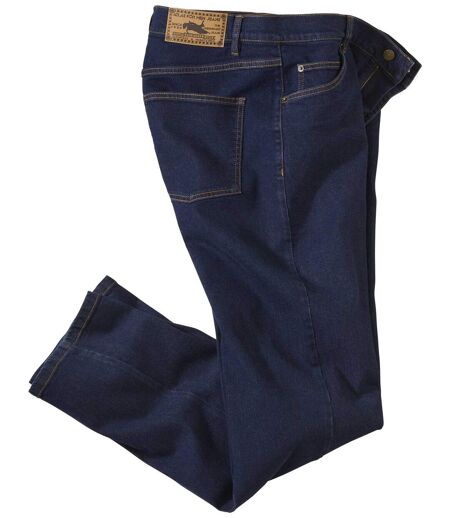 Pohodlné strečové džíny rovného střihu Regular