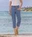 7/8-Jeggings aus Stretch-Denim-1