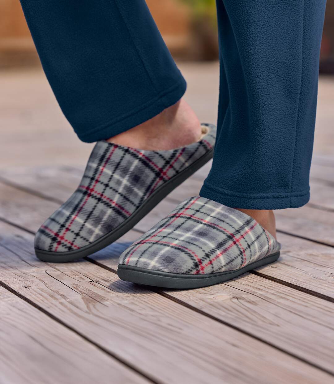 Les Chaussons Polaires Fourrés Sherpa-3