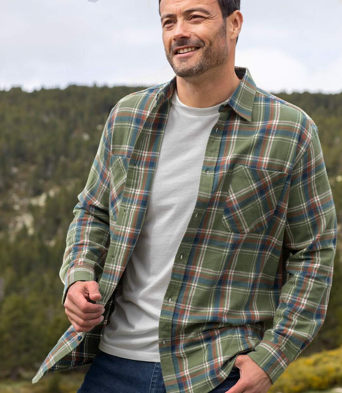 Forest kockás flaneling  Atlas For Men