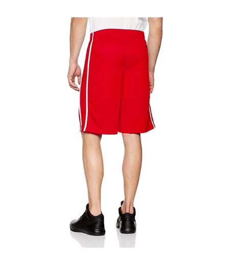 Short de basketball hommes rouge/blanc Spiro