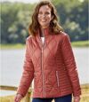 Women's Puffer Jacket - Terracotta Atlas For Men