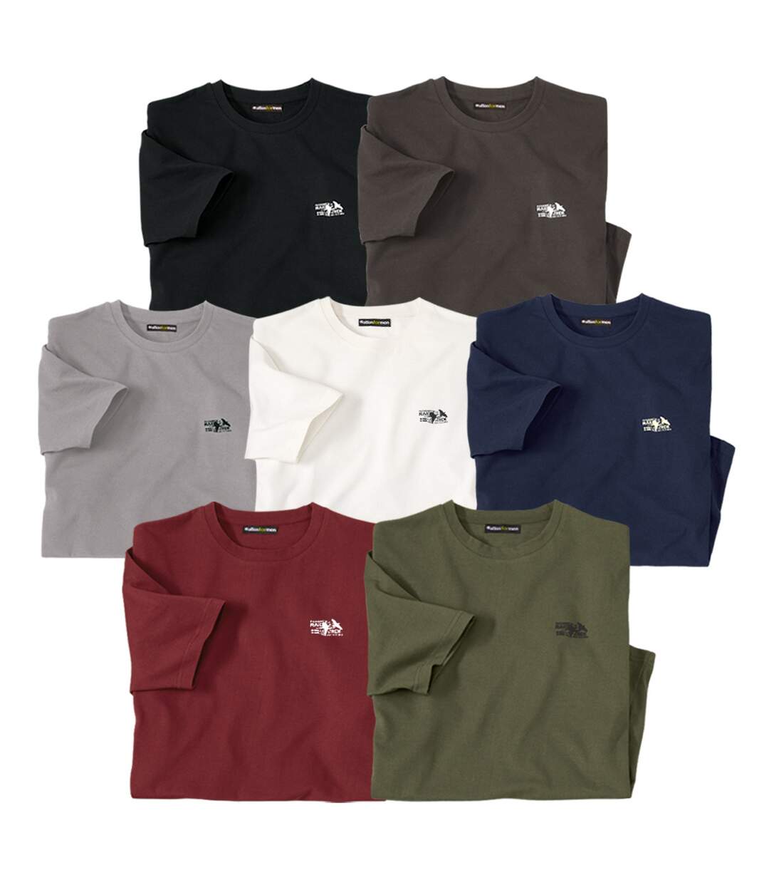 Pack of 7 Men's Classic T-Shirts-1