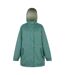 Womens/ladies Brielly Insulated Waterproof Jacket Spruce Green Light Vanilla Regatta-2