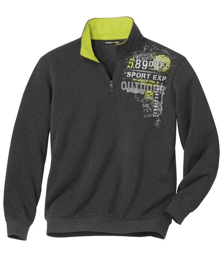 Molton-Sweatshirt Outdoor Sport