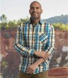 Men's Checked Poplin Shirt Atlas For Men