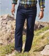 Pohodlné strečové džínsy rovného střihu Regular Atlas For Men