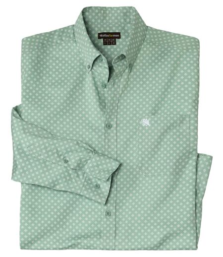 La Chemise en Popeline à Micromotifs