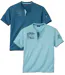 Le Lot de 2 Tee-Shirts Col Boutonné-5
