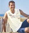2er-Pack Ärmellose T-Shirts Safari Atlas For Men
