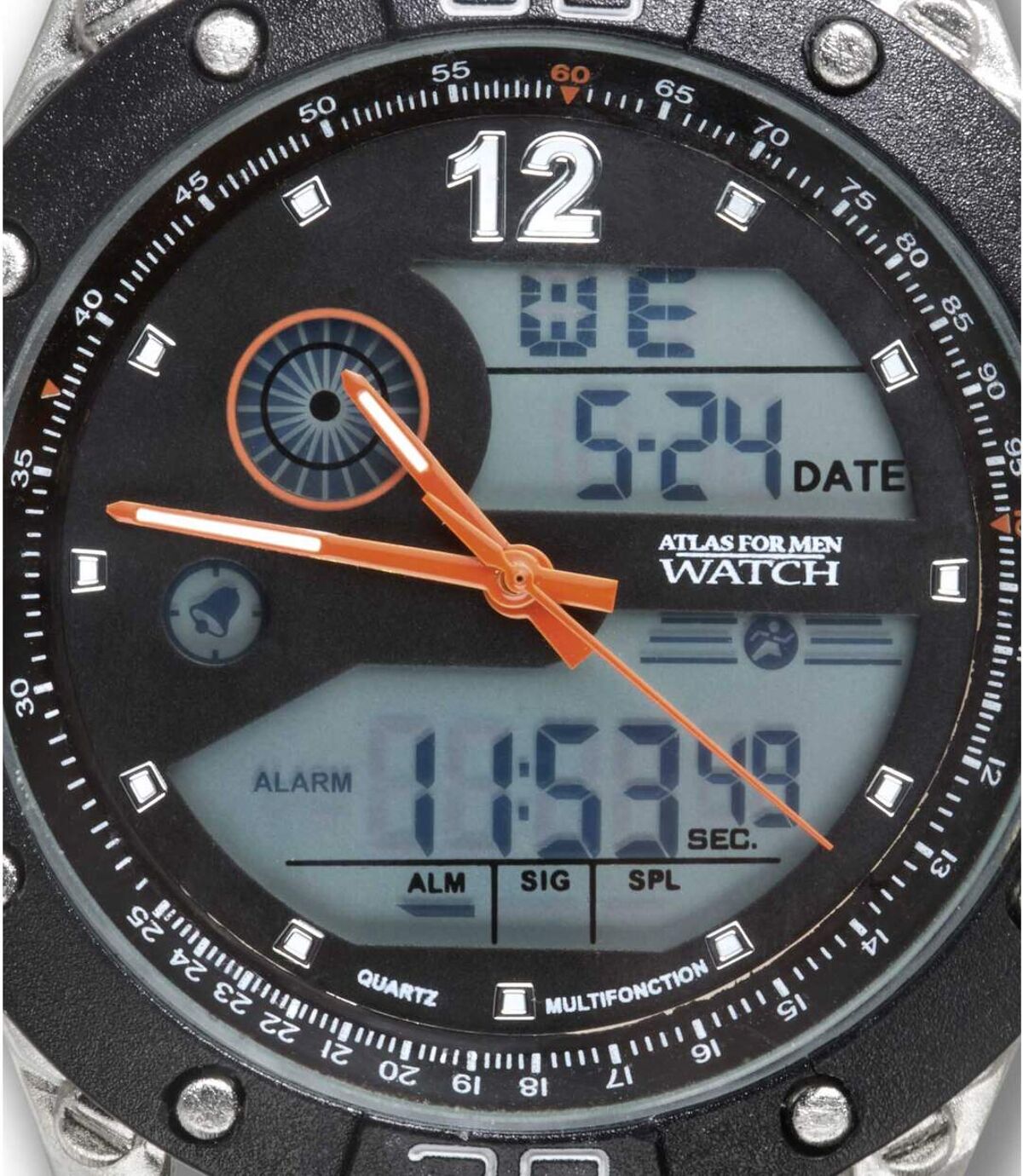 Armbanduhr CHRONO-Sport mit Doppelanzeige Atlas For Men