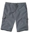 Men's Gray Cargo Shorts Atlas For Men