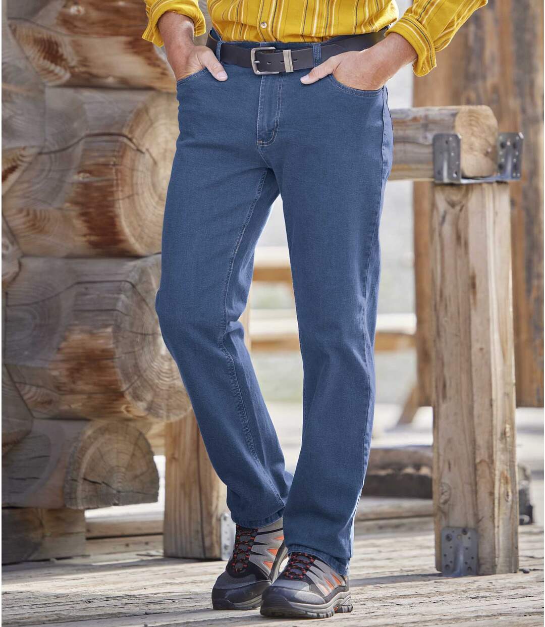 Jean Regular Stretch Bleu 