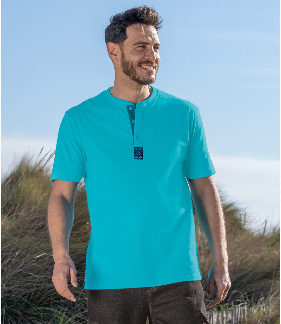 3er-Pack Henley-Shirts-3