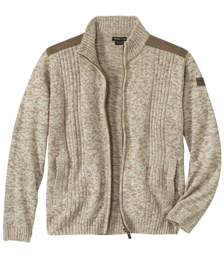 Le Gilet Tricot Zippé West Legend