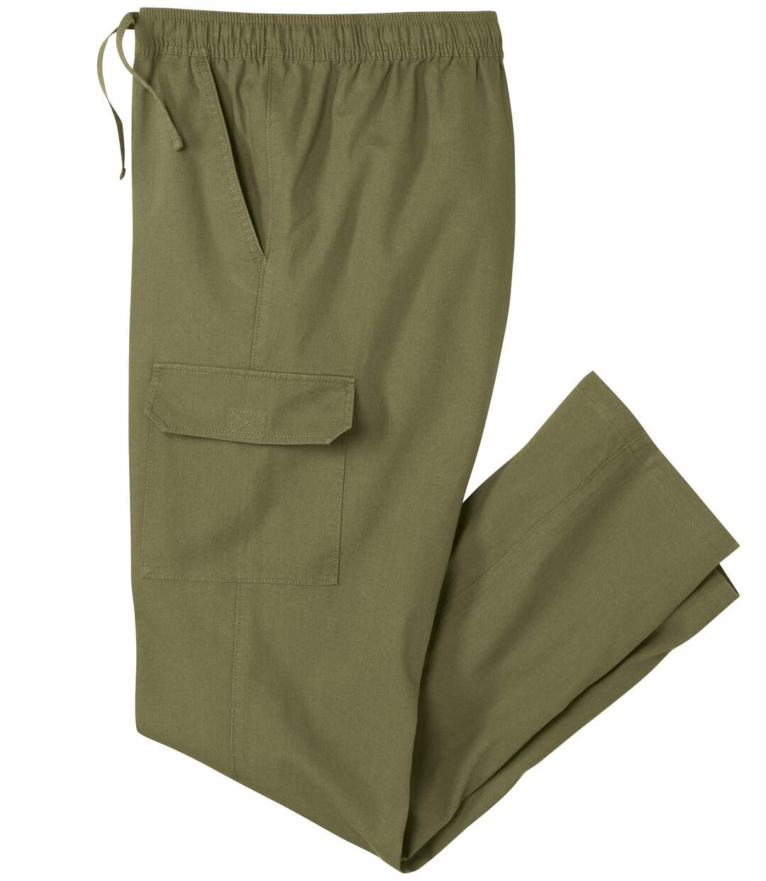 Men's Microcanvas Cargo Pants - Khaki-3