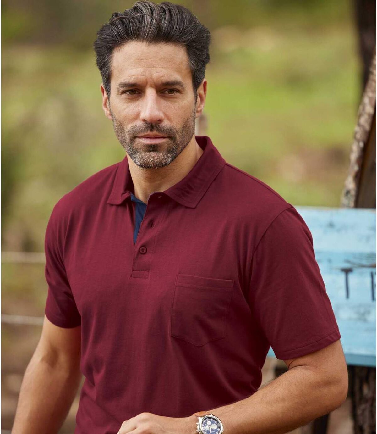 3er-Pack Poloshirts Casual Atlas For Men