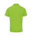 Polo coolchecker homme vert néon Premier