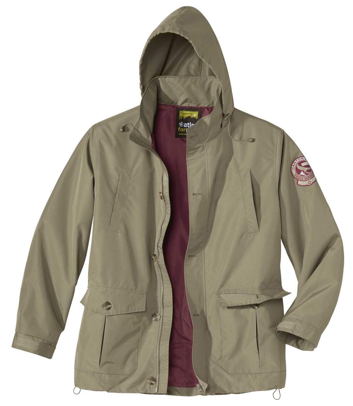 West Corp sokzsebes parka Atlas For Men