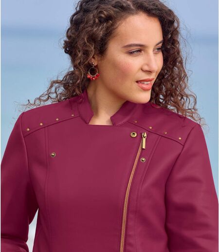 Veste Simili-Cuir Style Perfecto 