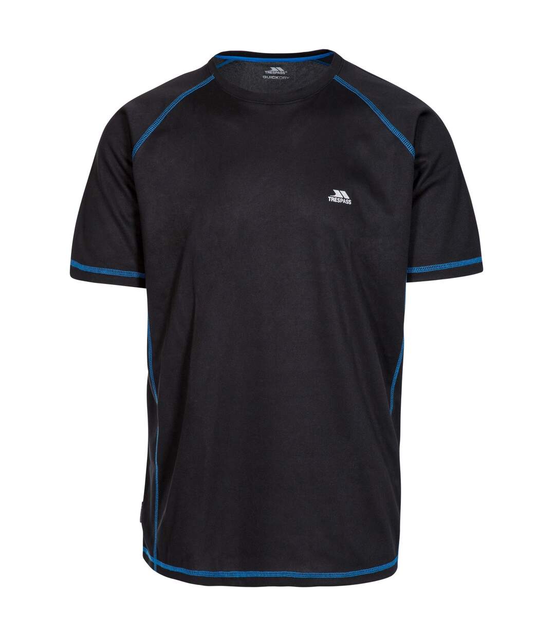 Trespass Mens Albert Active Short Sleeved T-Shirt (Black) - UTTP4489