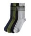 Lot de 4 Paires de Chausettes Rayées-1
