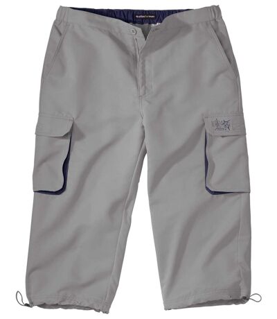 Men's Gray Seaside Cropped Pants