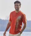 3 darabos, Travel tunéziai nyakú pólóból álló szett Atlas For Men