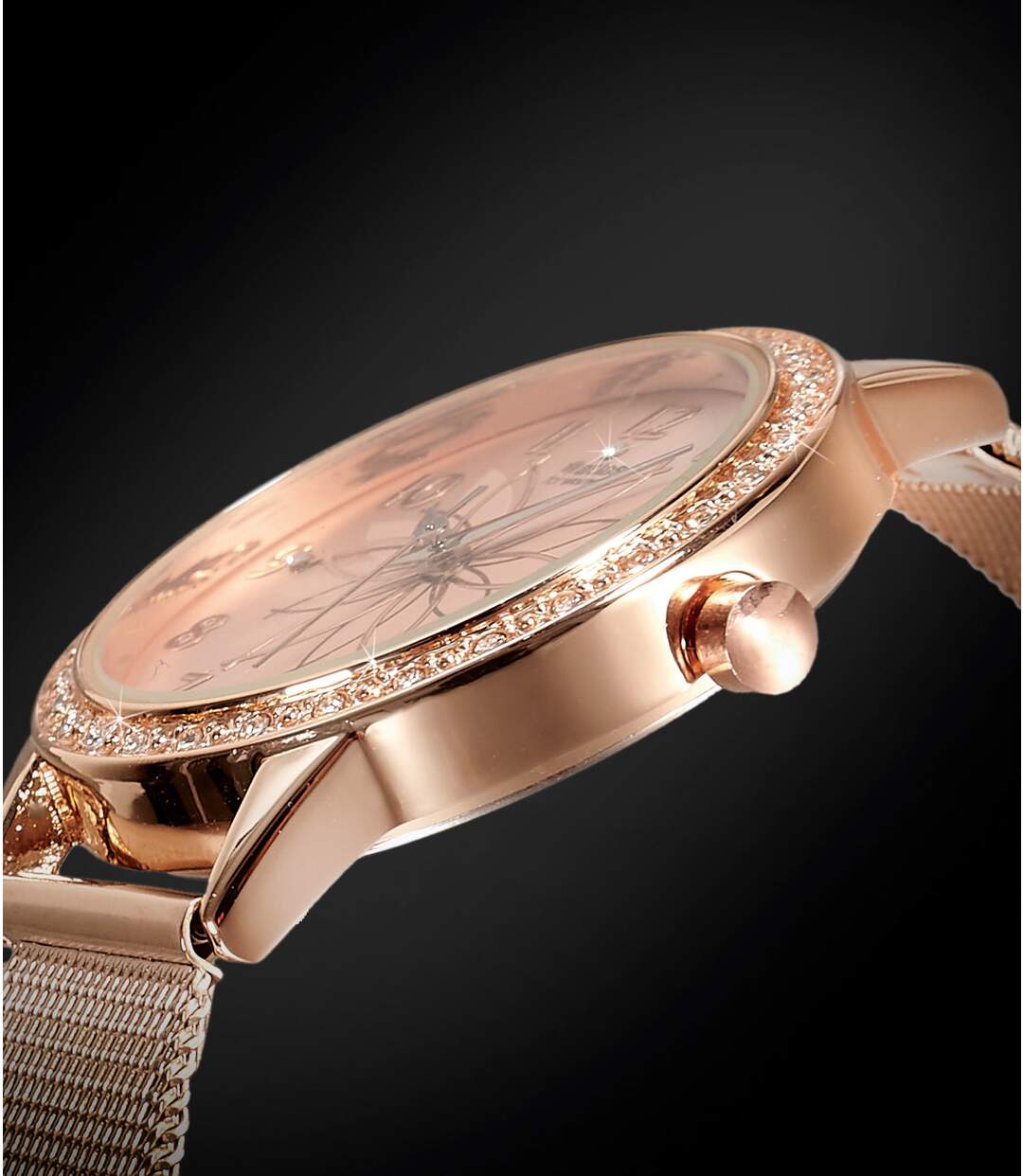 Women's Crystal-Embellished Watch